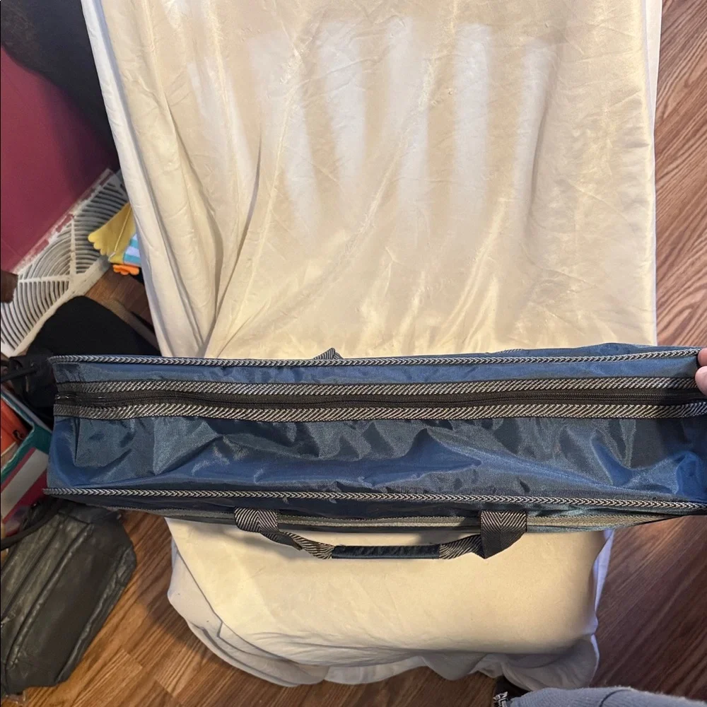 Vintage Pierre Cardin Nylon Travel Bundle Luggage Garment Bag